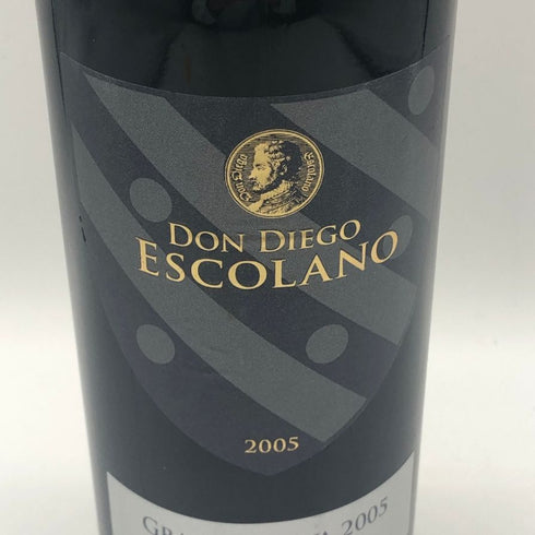 ドン ディエゴ エスコラノ グラン レゼルヴァ 2005 750ml 13.5% DON DIEGO ESCOLANO 赤ワイン【F4】