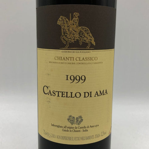 カステッロ ディ アマ キャンティ クラシコ 1999 750ml 12.5% CASTELLO DI AMA イタリアワイン【V1】