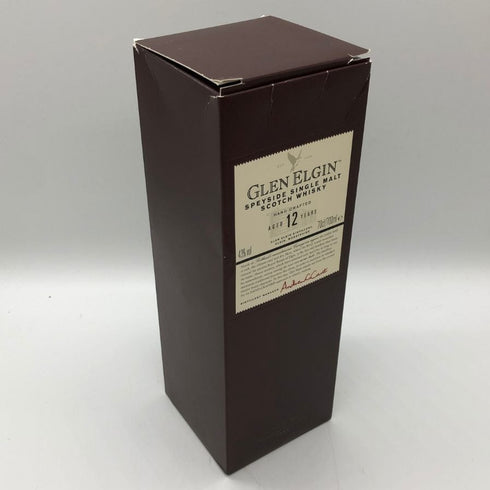 グレンエルギン 12年 スペイサイド シングルモルト 700ml 43% GLEN ELGIN スコッチウイスキー【L0】