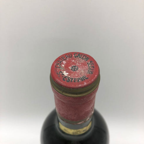 シャトー カロン セギュール 1989 750ml Chateau Calon segur ボルドーワイン【M1】