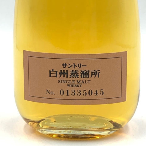 東京都限定◆サントリー 白州蒸留所限定 シングルモルト 43% 300ml 【A4】