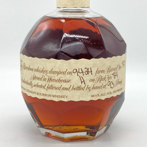 ブラントン シングルバレル 2024 750ml 46.5% Blanton's SINGLE BARREL バーボン【T4】