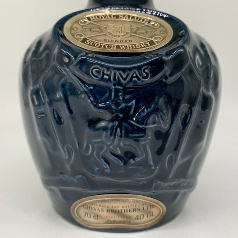 シーバス ブラザーズ ロイヤルサルート 21年 青陶器 700ml 40% Chivas Brothers ROYAL SALUTE スコッチウイスキー1330g【F1】
