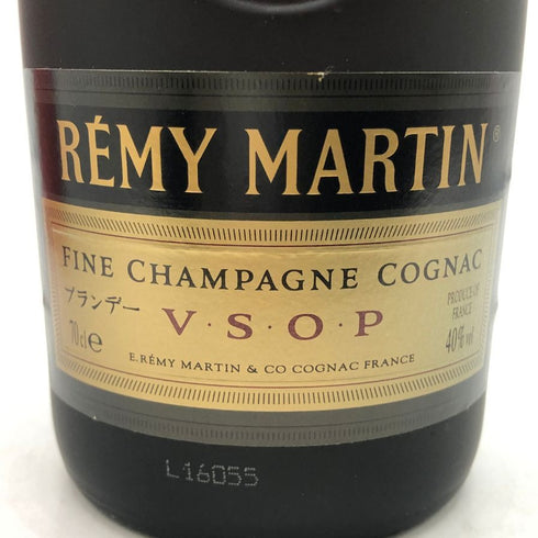 レミーマルタン VSOP ファインシャンパーニュ 旧ラベル 700ml 40% REMY MARTIN FINE CHAMPAGNE コニャック【G0】