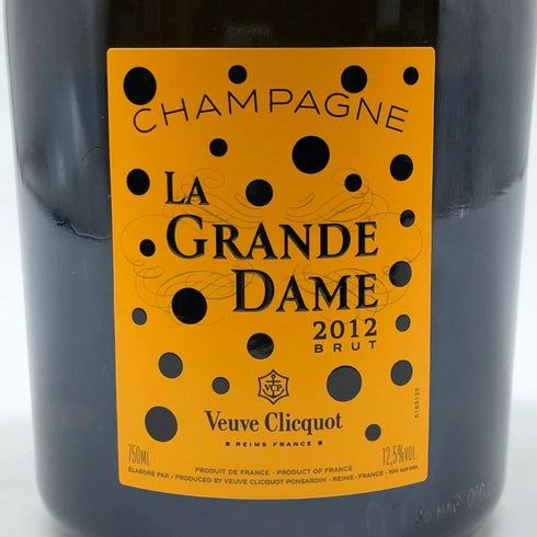 ヴーヴ クリコ ラ グランダム ブリュット 草間弥生 2012 750ml 12.5% Veuve Clicquot シャンパン【R4】