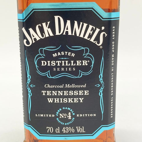 ジャックダニエル マスターディスティラー No.4 700ml 43% JACK DANIERL'S MASTER DISTILLER 【S1】