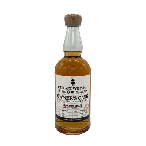 東京都限定◆新潟 亀田蒸留所 オーナーズカスク シングルモルト ウイスキー 700ml 60% KAMEDA 【W1】