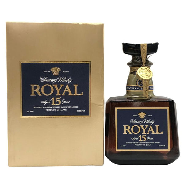 東京都限定◆サントリーローヤル 15年 ブルーラベル 700ml 43% SUNTORY WHISKY ROYAL 【O0】