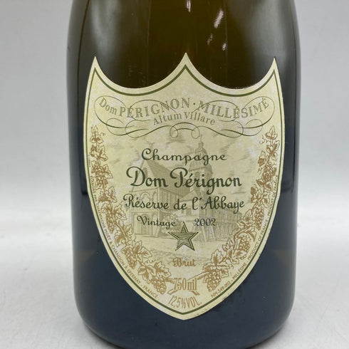 ドンペリニヨン レゼルヴ ド ラベイ 2002 750ml 12.5% Dom Perignon Reserve de l'Abbaye 【R1】