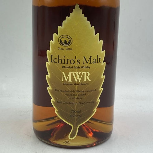 東京都限定◆ベンチャーウイスキー イチローズモルト MWR ミズナラウッドリザーブ 700ml 46% Ichiro's Molt 【W1】
