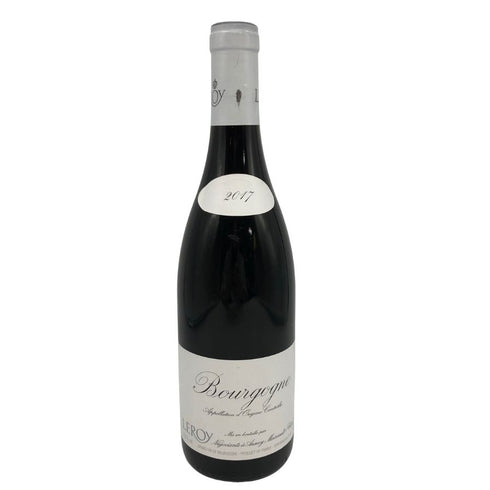 メゾン ルロワ ブルゴーニュ ルージュ 2017 750ml 12.5% MAISON LEROY Bourgogne ブルゴーニュワイン【D4】