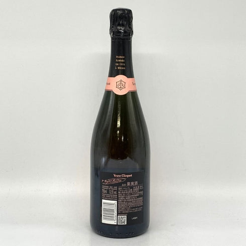 ヴーヴ クリコ ロゼ ローズラベル 750ml 12.5% Veuve Clicquot Rose Label シャンパン【Z1】