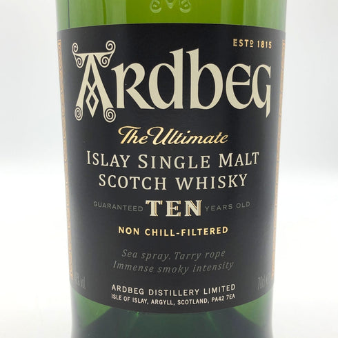 アードベック 10年 700ml 46% ARDBEC 10YEARS スコッチウイスキー【N0】