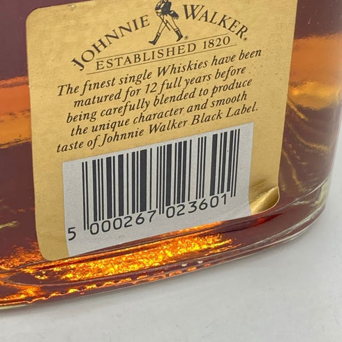 ジョニーウォーカー ブラックラベル 12年 エクストラ スペシャル 1000ml Johnnie Walker BLACK LABEL EXTRA SPECIAL スコッチウイスキー【B2】
