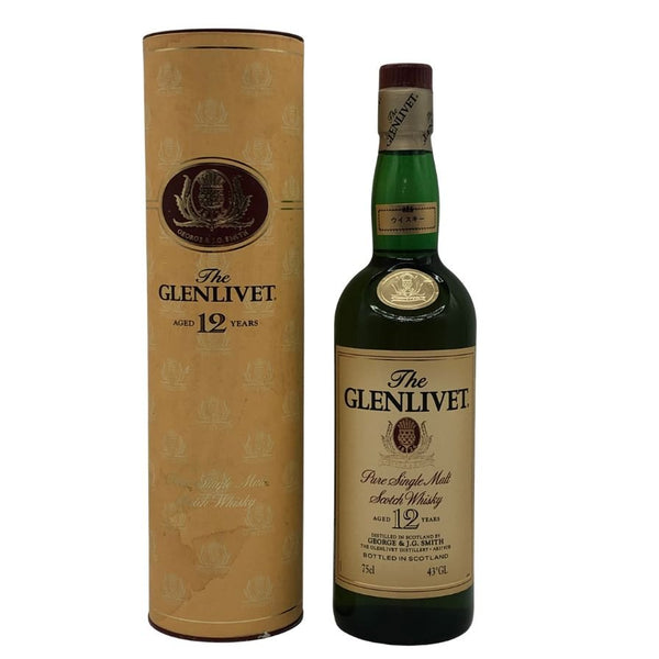 グレンリベット 12年 ピュアモルト 赤アザミ 750ml 43% THE GLENLIVET PURE MALT スコッチウイスキー【N0】