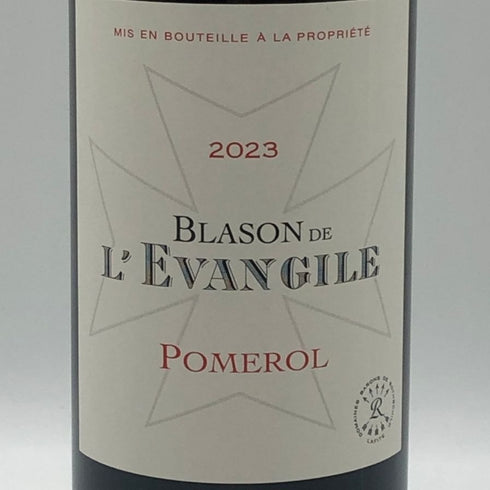 ブラゾン ド レヴァンジル ポムロール 2023 750ml 12.5% Blason de l'Evangile ボルドーワイン【w4】