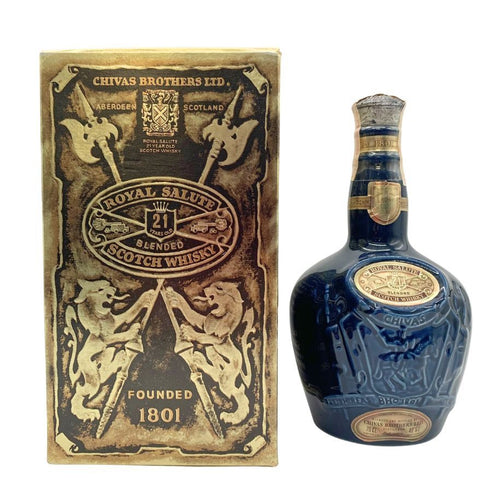 シーバス ブラザーズ ロイヤルサルート 21年 青陶器 700ml 40% Chivas Brothers ROYAL SALUTE 【B2】