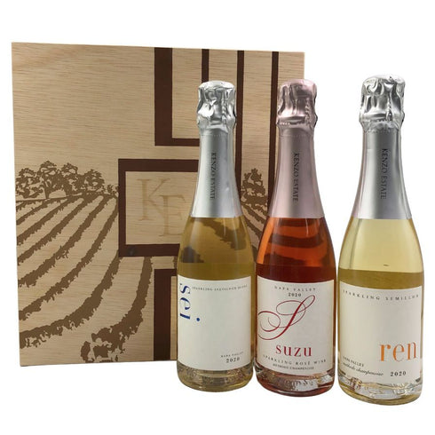 3本セット ケンゾーエステート 2020 蓮 12.8% 375ml 寿々 12.8% 375ml 清 12.8% 375ml KENZO ESTATE 白ワイン【Q】