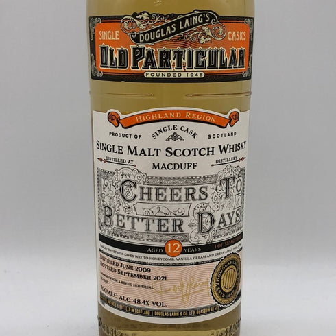 マクダフ 12年 オールド パティキュラー 700ml 48.4% MACDUFF スコッチウイスキー【K1】
