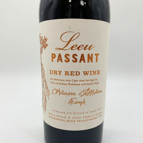 リーウ パッサン ドライレッド 2015 750ml 13.5% Leeu Passant Dry Red 【P4】
