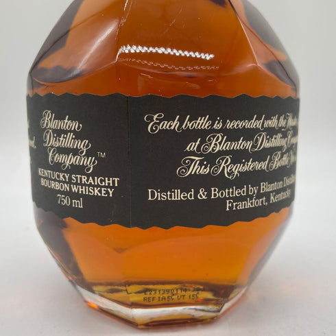 ブラントン シングルバレル ブラックラベル 2023 750ml 40% Blanton's SINGLE BARREL BLACK LABEL バーボン【J4】