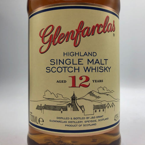 グレンファークラス 12年 700ml 43% シングルモルト スコッチ ウイスキー Glenfarclas スコッチウイスキー【C3】