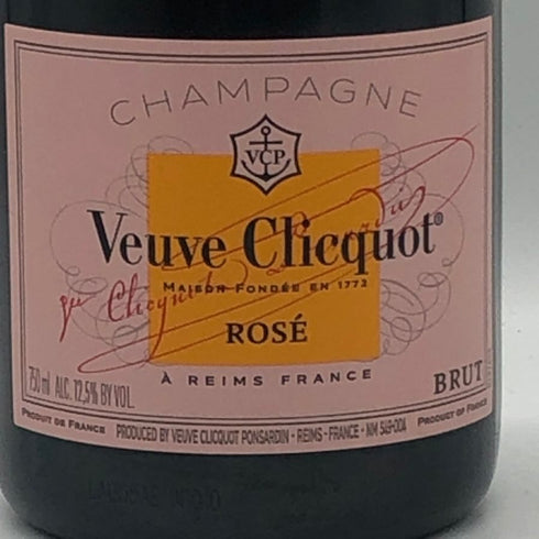 ヴーヴ クリコ ロゼ ローズラベル 750ml 12.5% Veuve Clicquot Rose Label シャンパン【N1】