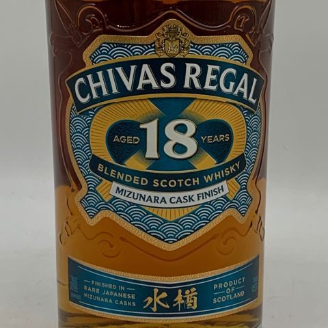 シーバスリーガル 18年 ミズナラ 700ml 43% CHIVAS REGAL MIZUNARA スコッチウイスキー【M1】
