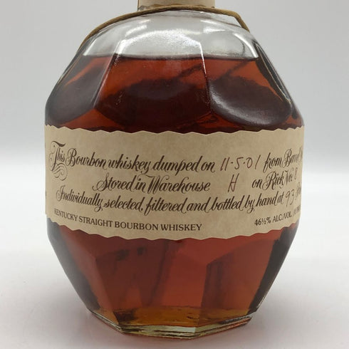ブラントン シングルバレル 11/5/01 750ml 46.5% Blanton's SINGLE BARREL バーボン【W4】