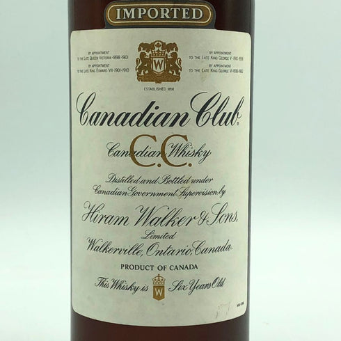 カナディアン クラブ 750ml 40% CANADIAN CLUB 【W4】