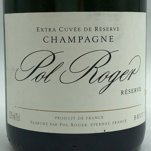 ポル ロジェ エクストラ キュベ リザーブ シャンパン 750ml 12.5% POL ROGER EXTRA CUVEE DE RESERVE シャンパン【I2】
