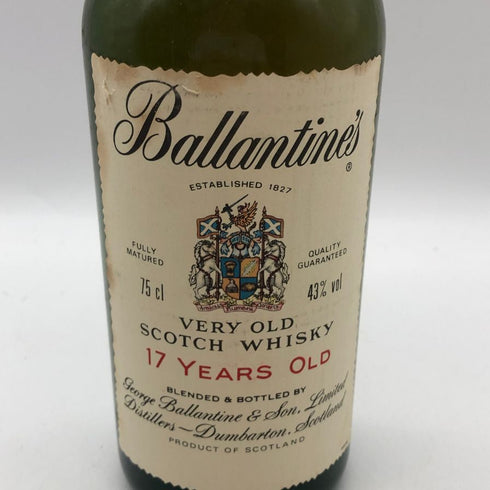 バランタイン 17年 ベリーオールド 青青紋章 750ml 43% Ballantine's スコッチウイスキー【N4】