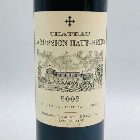 シャトー ラ ミッション オーブリオン 2002 750ml 13.5% CHATEAU HAUT BRION ボルドーワイン【A4】