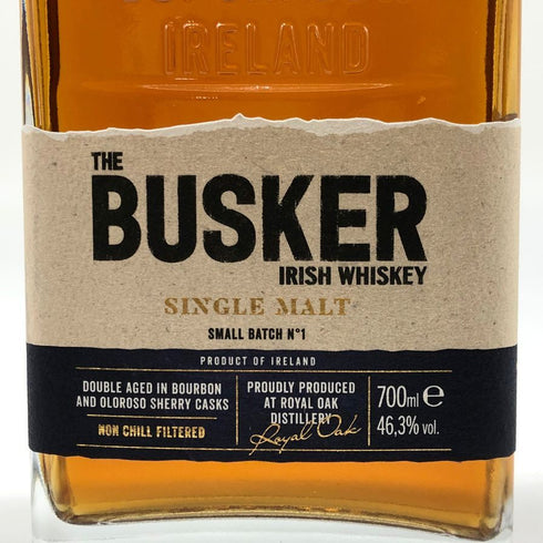 バスカー スモールバッチ No.1 700ml 46.3% BUSKER アイリッシュウイスキー【T】