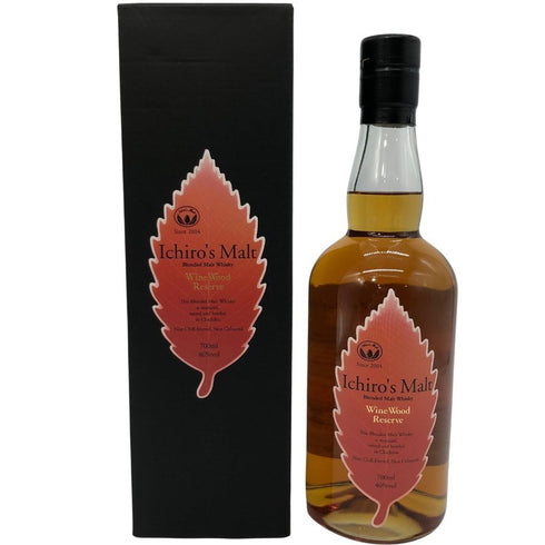 東京都限定◆イチローズモルト ワインウッドリザーブ 700ml 46% Ichiro's Malt Wine Wood Reserve 【A】
