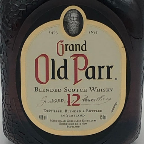 グランド オールドパー 12年 700ml 40% Grand Old Parr スコッチウイスキー【T1】
