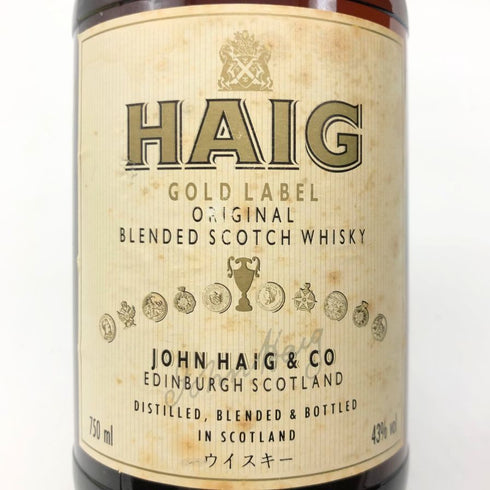 ヘイグ ゴールドラベル 43% 750ml HAIG GOLD LABEL スコッチウイスキー【S2】
