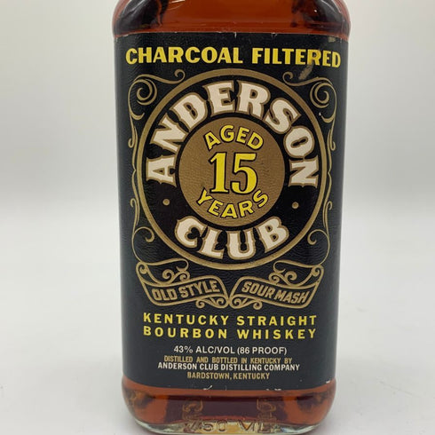 アンダーソン クラブ 15年 750ml 43% ANDERSON CLUB 【J1】