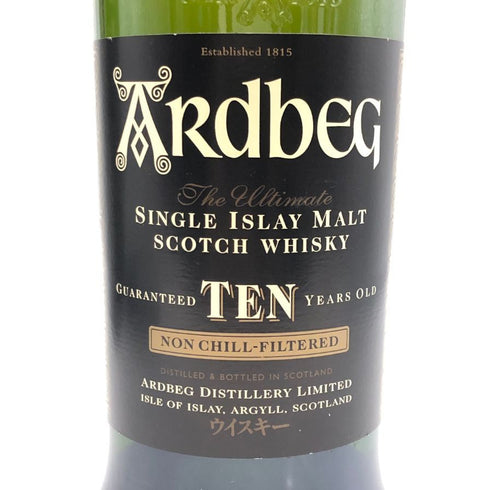 アードベッグ 10年 旧ラベル 700ml 46% ARDBEG スコッチウイスキー【K0】