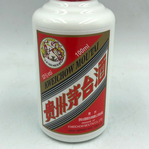 貴州茅台酒 マオタイ酒 天女ラベル 2023 100ml 53% 中国酒284g【W4】
