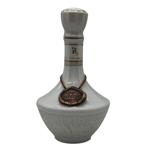 東京都限定◆ニッカ ウイスキー 鶴 陶器ボトル 760ml 43% NIKKA 1308g【F1】