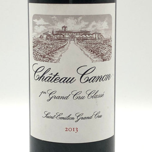シャトー カノン 2013 750ml 13.5% Chateau Canon ボルドーワイン【C3】