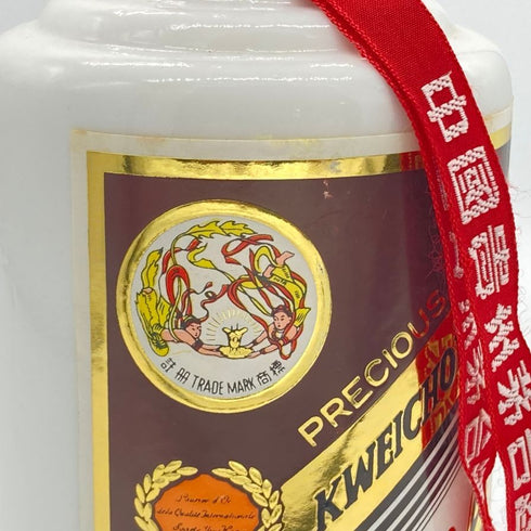 貴州茅台酒 ゴールドラベル プレシャス 2003 陶器ボトル 500ml 53% マオタイ酒 MOUTAI 中国酒934g【A2】
