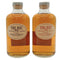 東京都限定◆ニッカ ウイスキー ピュアモルト 蒸留所限定 ブラック レッド 500ml 43% NIKKA WHISKY PURE MALT 2本セット 【Y】