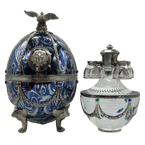 ラドガ インペリアルコレクション シルバー ウィズ ブルー フラワーズ 700ml 40% LADOGA Imperial Collection ウォッカ【A1】