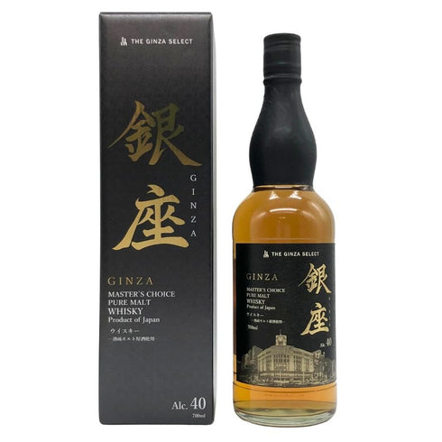 東京都限定◆銀座 マスターズチョイス ピュアモルト 700ml 40% THE GINZA SELECT PURE MALT 【P2】