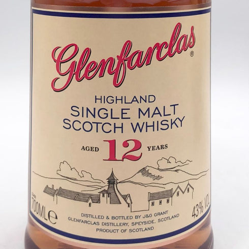 グレンファークラス 12年 700ml 43% シングルモルト スコッチ ウイスキー Glenfarclas スコッチウイスキー【K1】