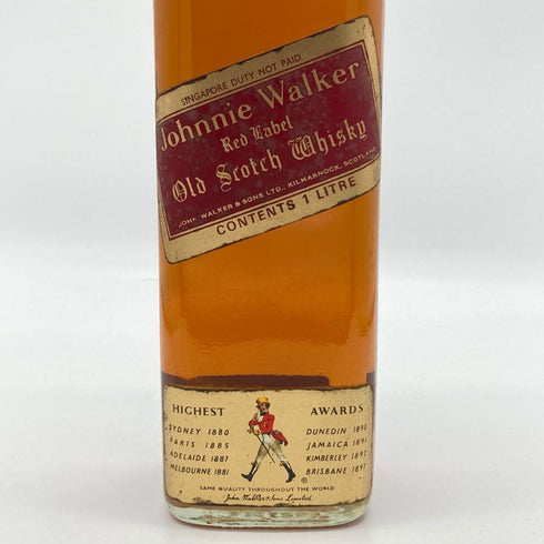ジョニーウォーカー レッドラベル 1000ml 度数表記無 JOHNNIE WALKER スコッチウイスキー【H1】