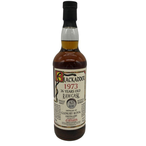 【同梱不可】ブラックアダー ロウカスク グレンユーリー ロイヤル 36年 1973 700ml 46.2% BLACKADDER RAWCASK Glenury Royal スコッチウイスキー【I4】