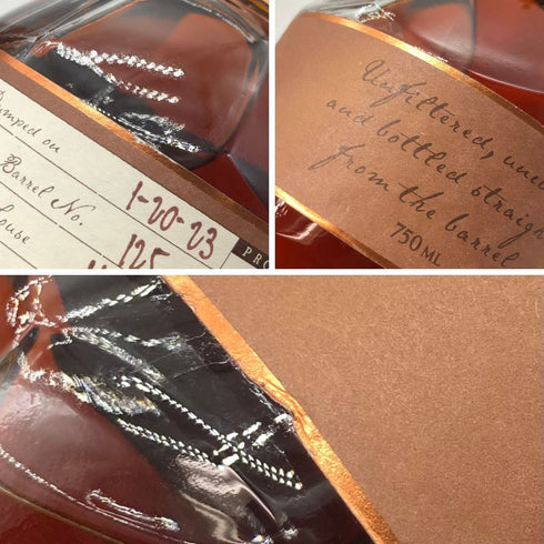 ブラントン ストレート フロム ザ バレル 2023 750ml 66.8% Blanton's Straight From The Barrel アメリカウイスキー【D】